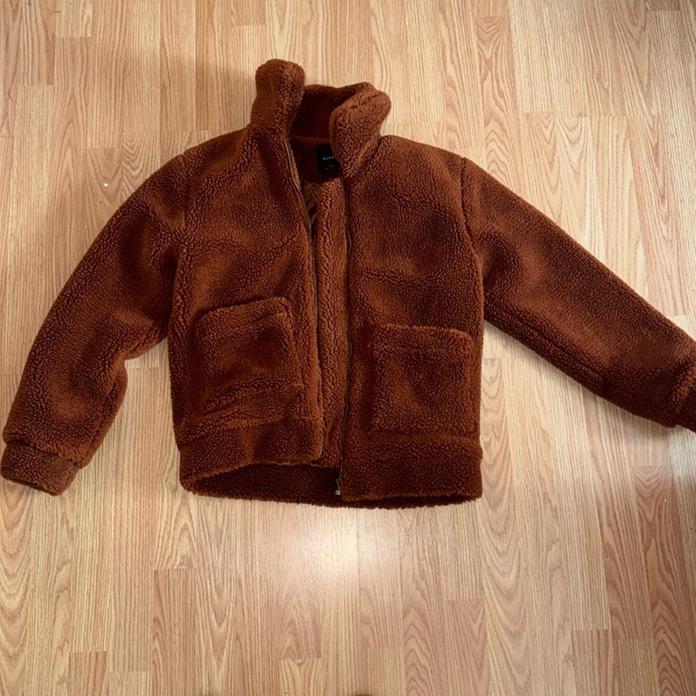 Fluffy Teddy Brown Coat
